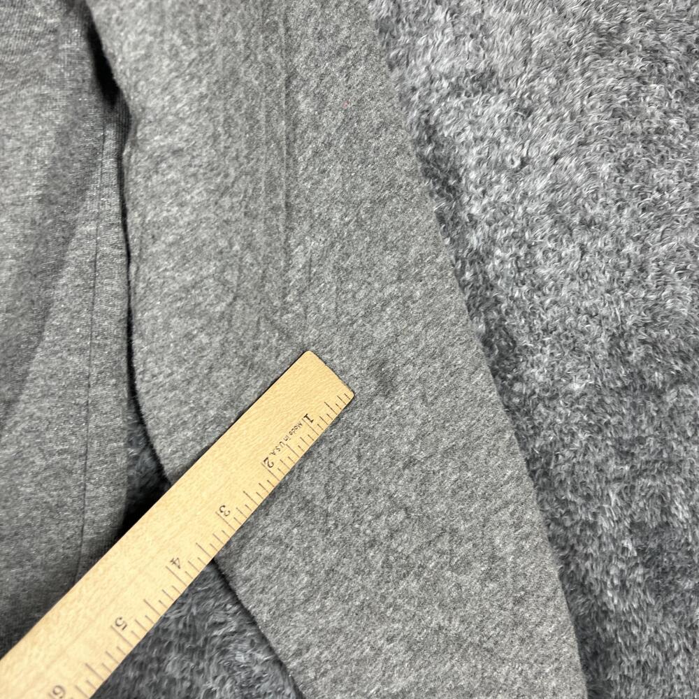 Pressbox Pullover Womens M Gray Quilted Fleece Lined Pockets OREGON Applique - Picture 5 of 9
